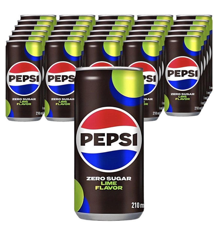 Pepsi Không Đường 210ml, 30 miếng