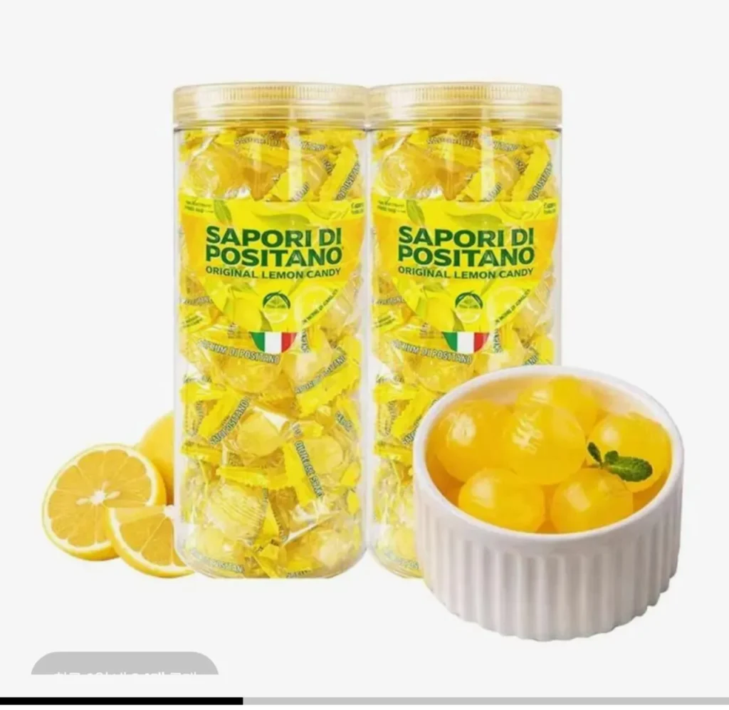 Kẹo chanh Positano Ý 500g 1+1