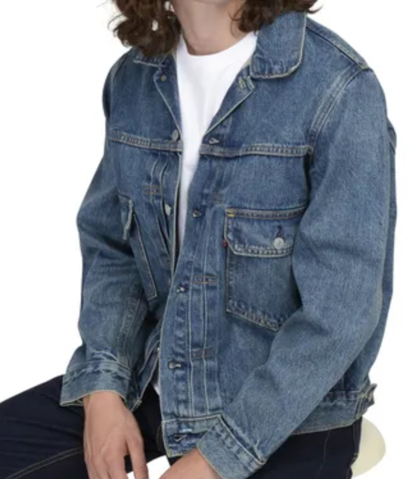 Áo khoác denim Levi’s Type II Indigo Medium 7.4