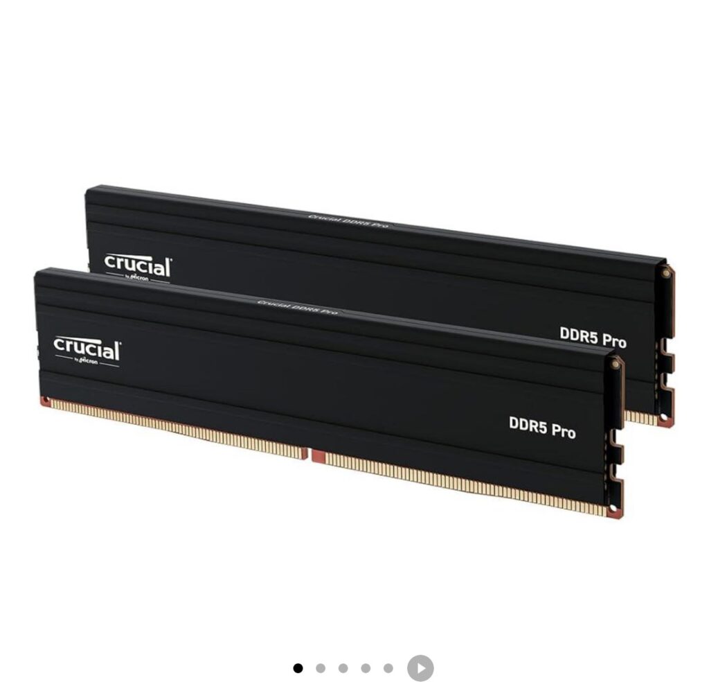 [Đường 11] Bộ RAM DDR5 Crucial Pro 96GB (2x48GB) 5600MHz