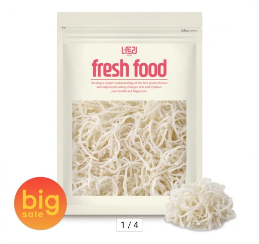 Nutri Baekjinmichae 1kg