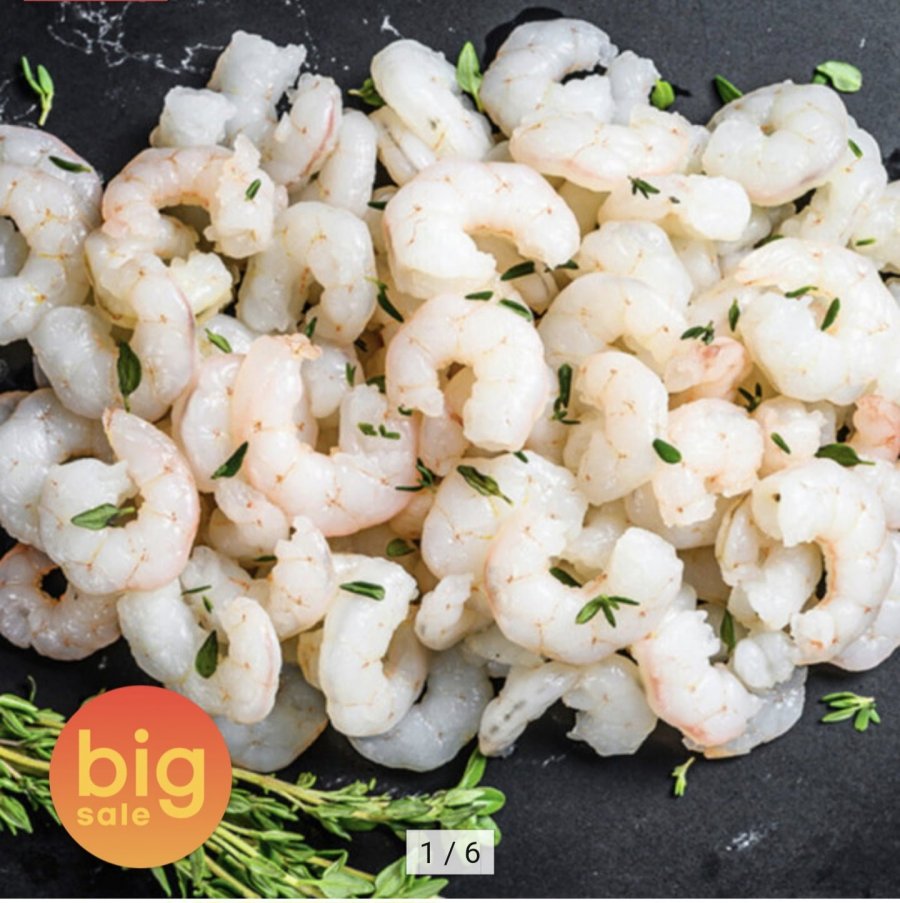 3 túi thịt tôm sống 200g