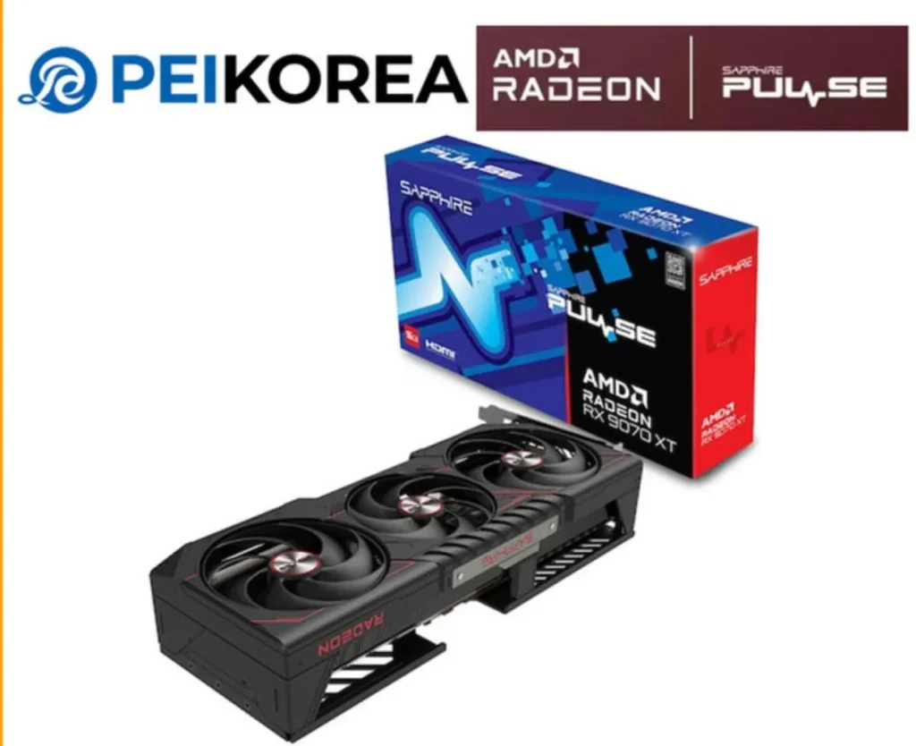 SAPPHIRE Radeon RX 9070 XT PULSE D6 16GB