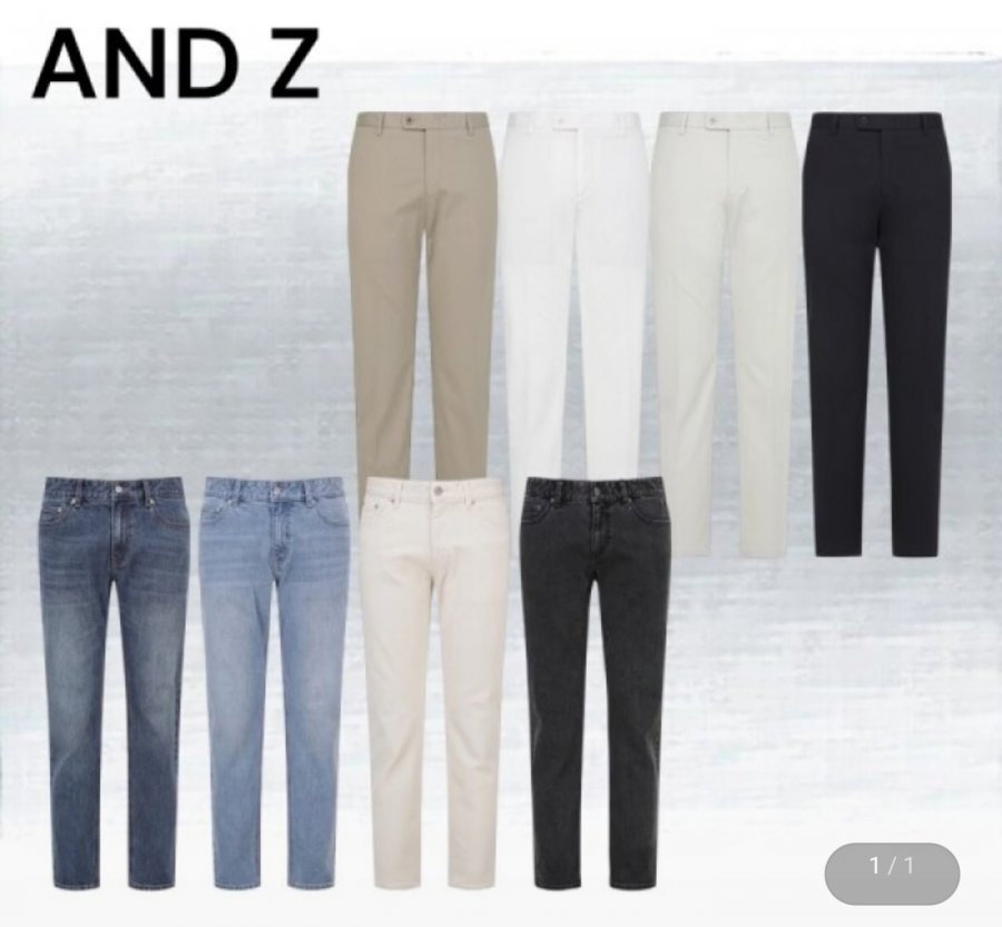 18 kiểu quần/quần jean ANDG