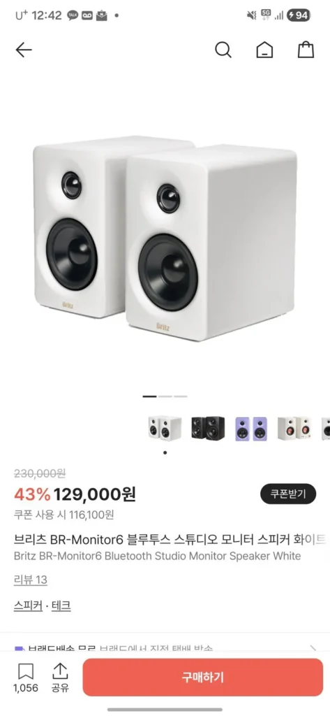 Loa giám sát BR-Monitor6