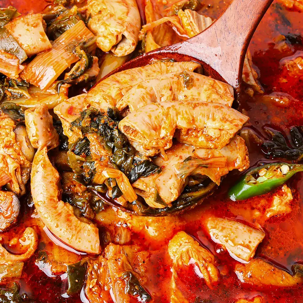 Lẩu lòng bò 1kg 3 gói