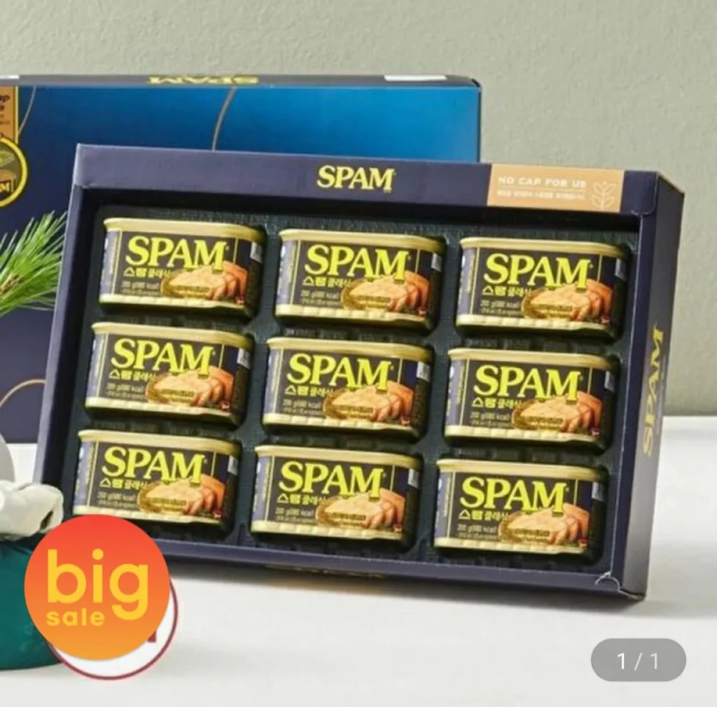 Bộ Quà Tặng Spam Số 8 x 5