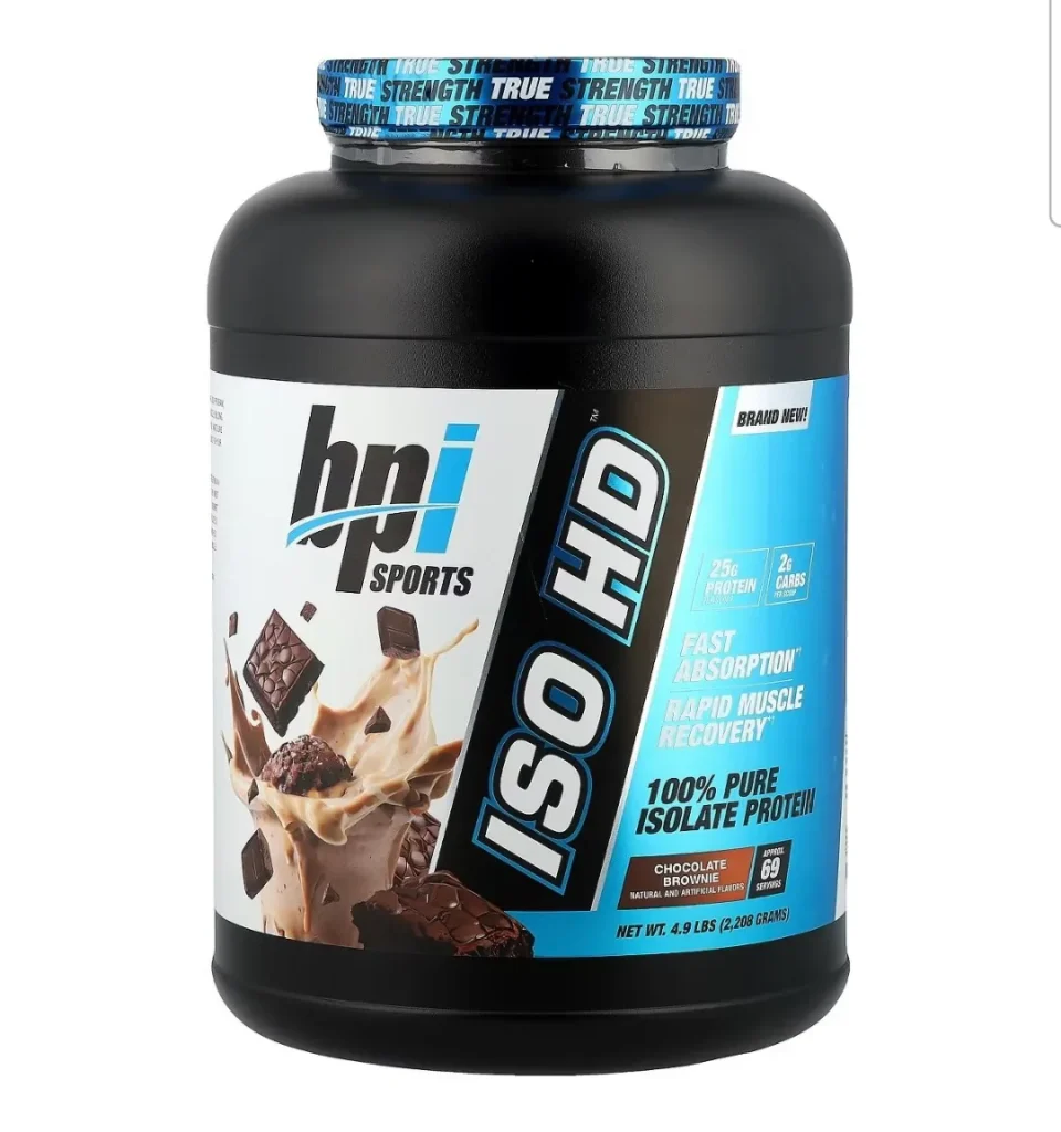 BP Sports Iso HD Pure Isolate Protein Chocolate Brownie