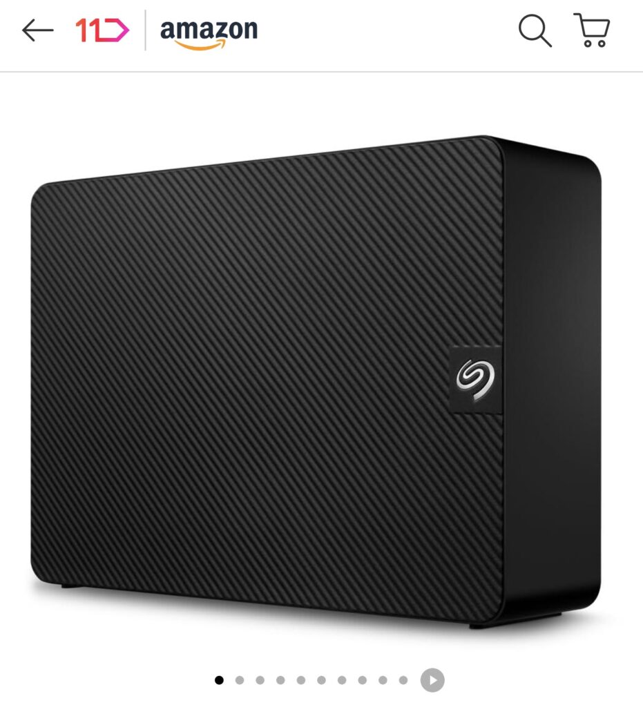 [11] Ổ cứng gắn ngoài Seagate Expansion 8TB (11mazon)