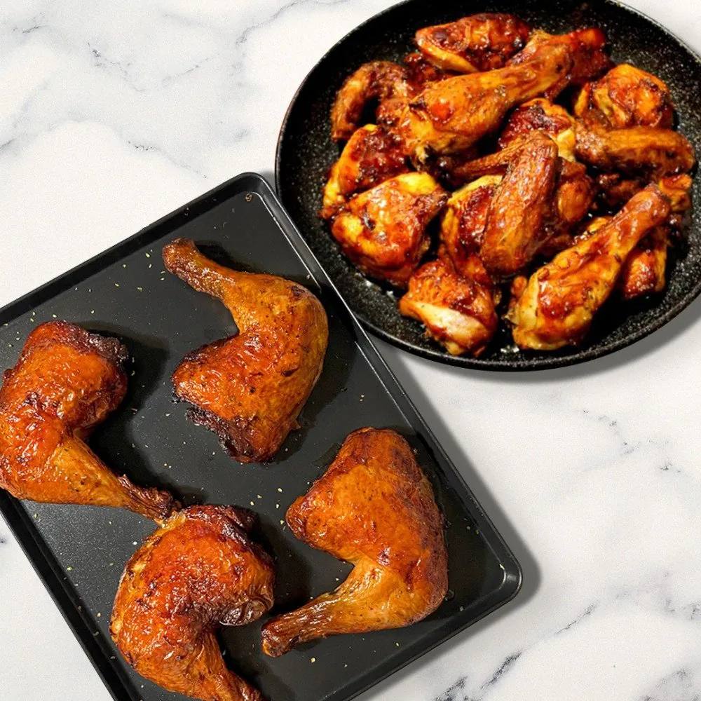 Gà quay chiên giòn 1kg + 1kg