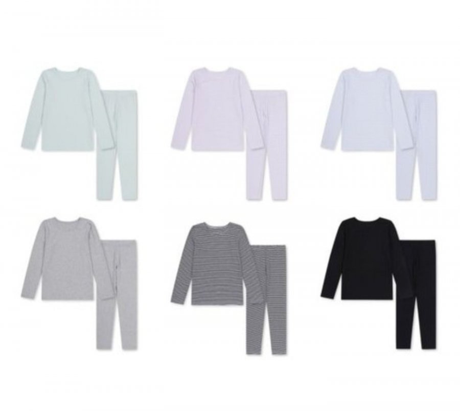 Bộ áo lót giữ nhiệt Polham Kids Common Tencel Modal Hot Skin