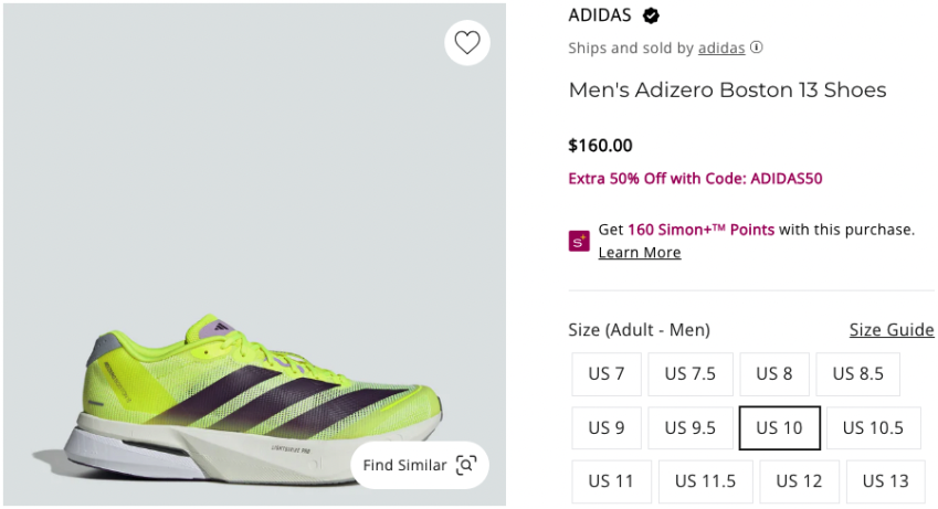 Adizero Boston 13