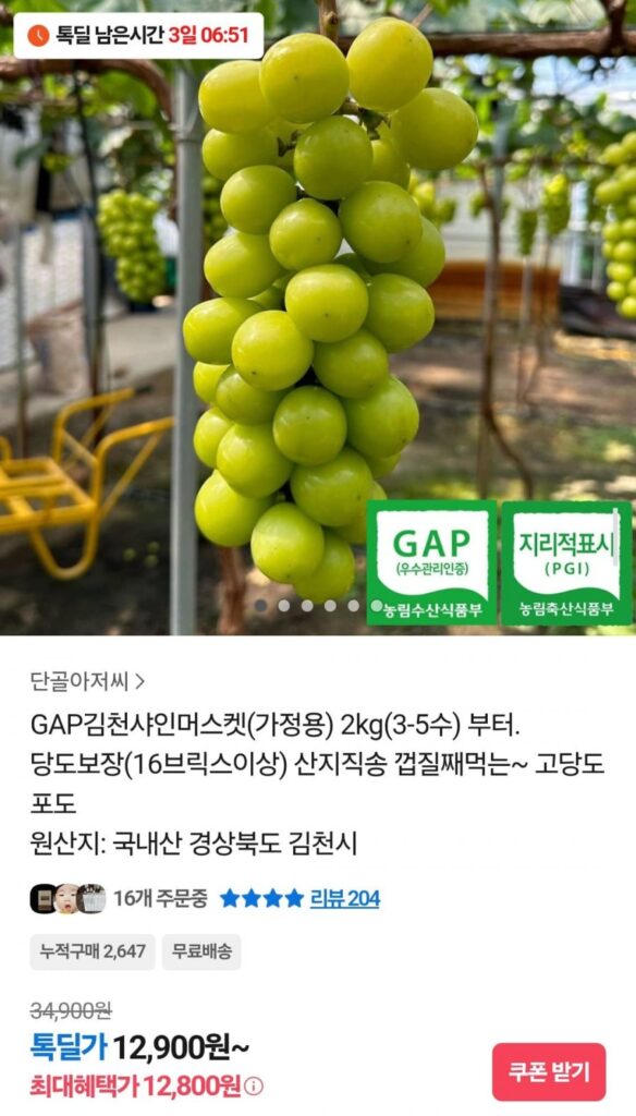 GAP Gimcheon 16 Briggs Shine Musket 2kg