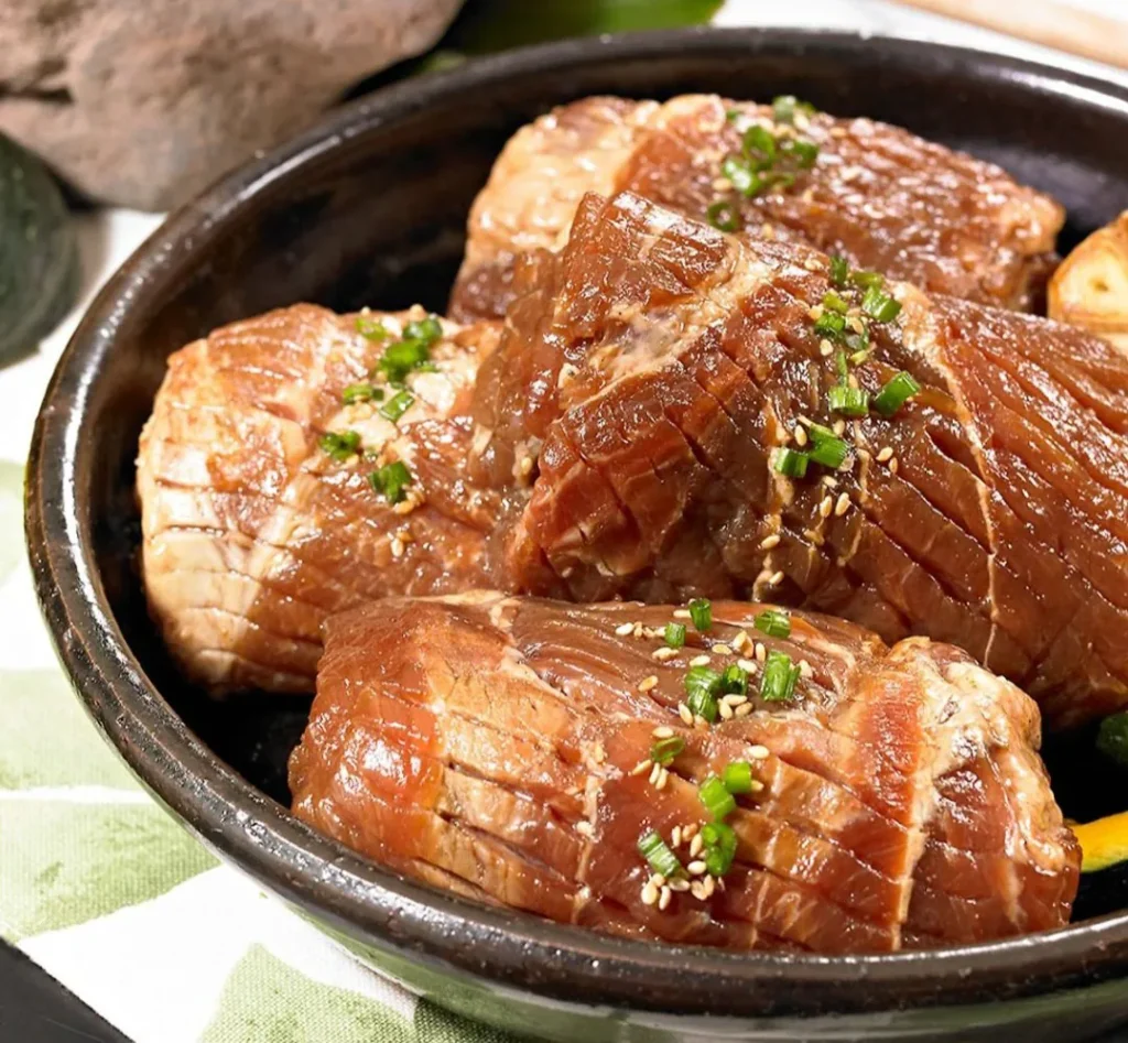 Thịt lợn đen vua Jeju nướng 1,2kg