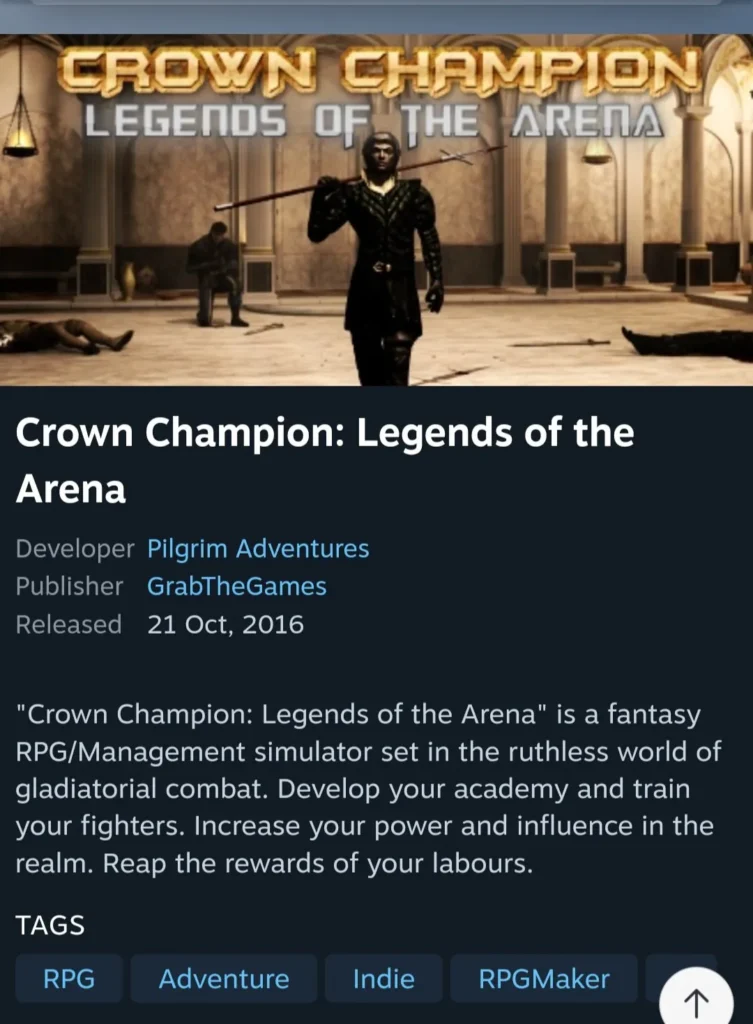 Nhà vô địch vương miện: Legends of the Arena / Battle Simulator: Counter Stickman