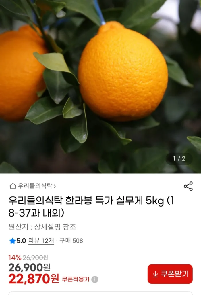 Hallabong 5kg