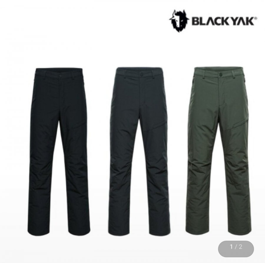 Quần độn cơ bản thẳng vừa vặn cho nam giới Black Yak Quần cách nhiệt tăng