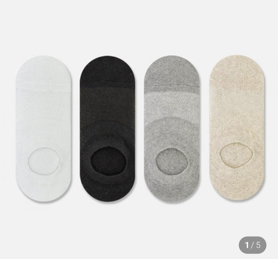 10 đôi tất giả đệm thể thao unisex