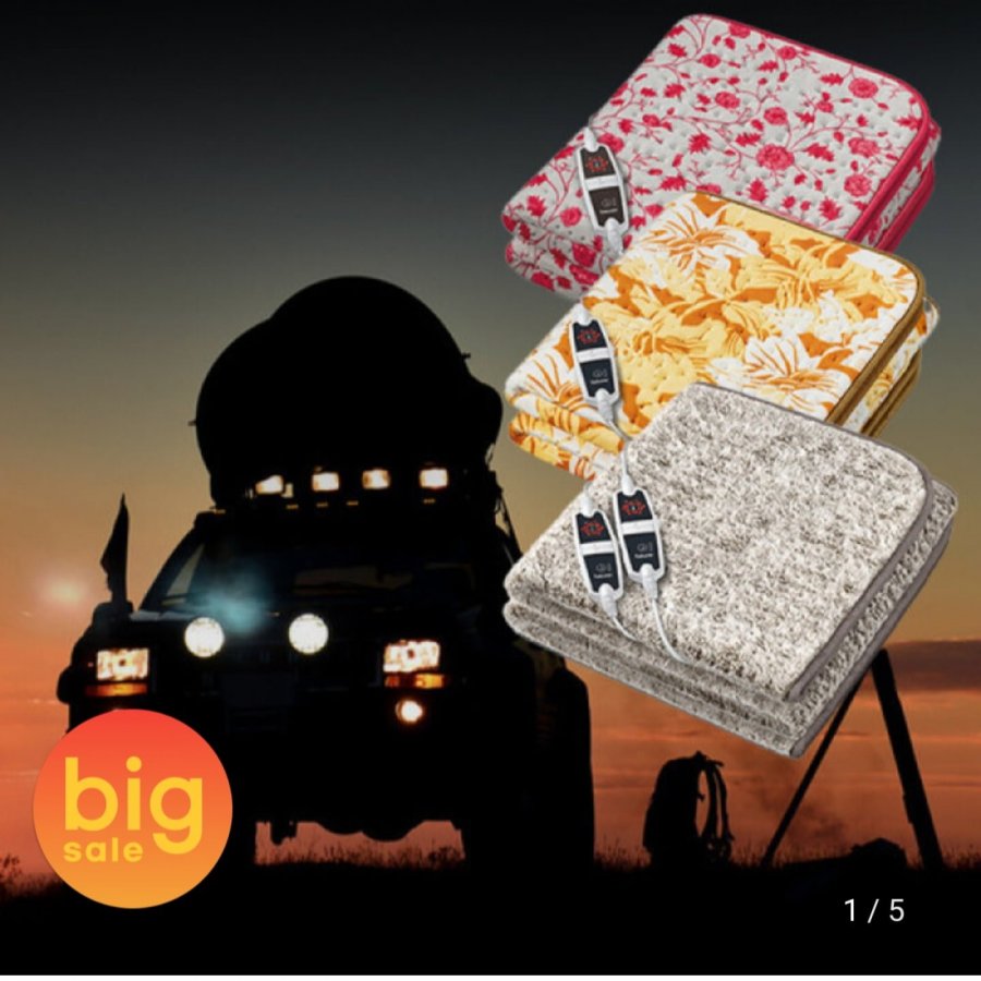 Chăn điện Boiro dành cho 1 người