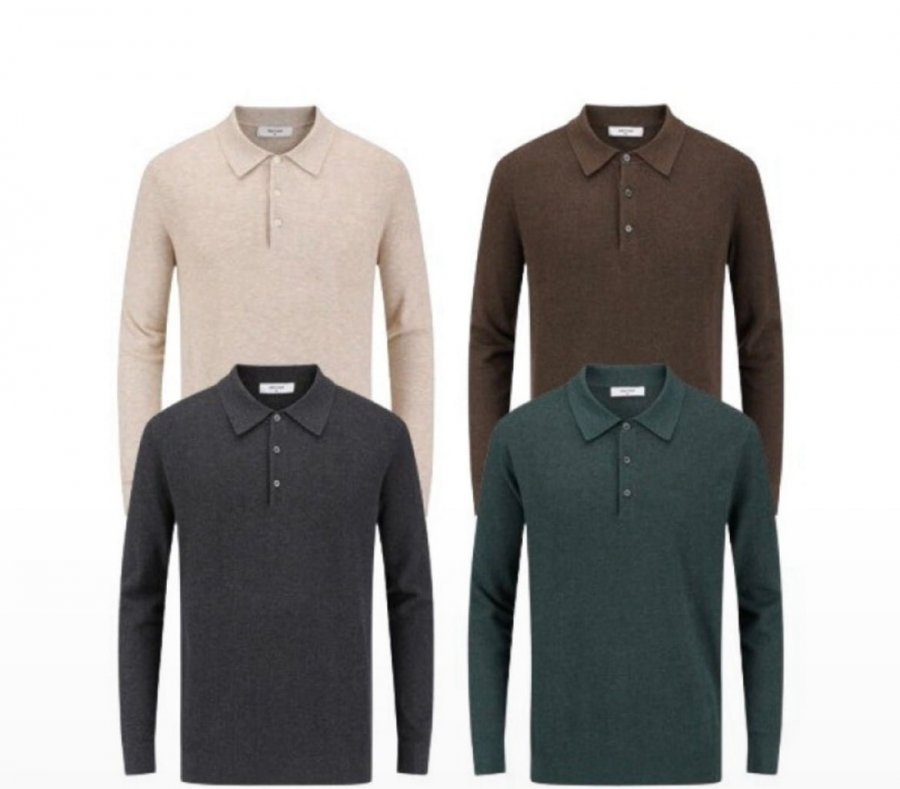 Phiên bản áo thun cổ pha cashmere 25 năm FW