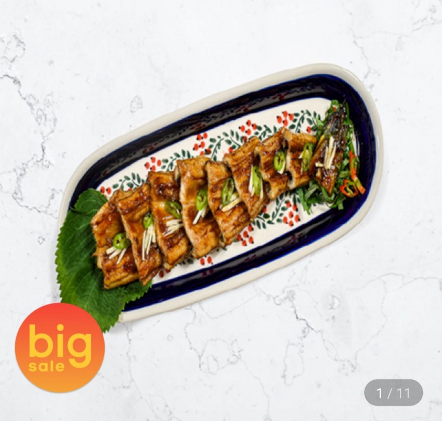 Lươn biển Tongyeong 1kg 2-3 con