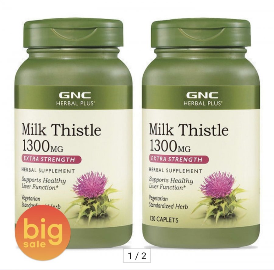 Cây kế sữa GNC 1300mg 240 viên