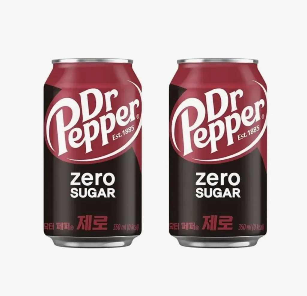 24 lon Dr. Pepper Zero 350ml (Samsung Wallet Money)