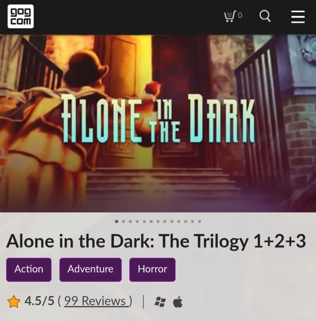 Một mình trong bóng tối: Bộ ba 1+2+3