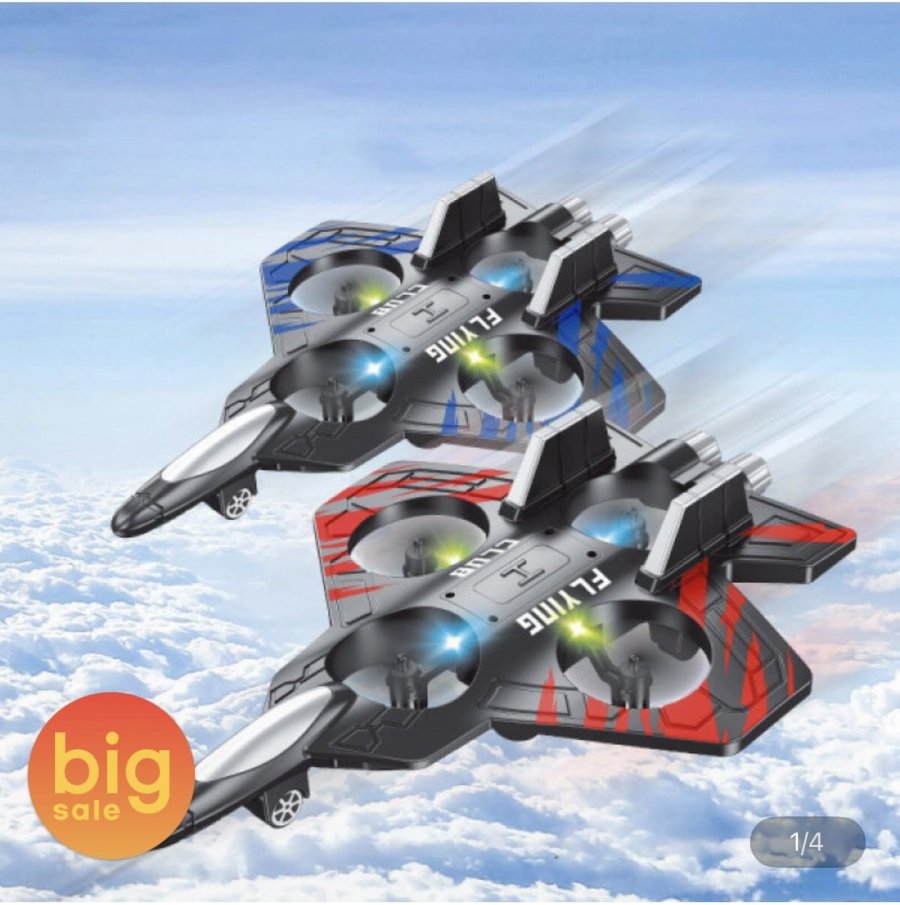 4DRC Skyhawk X4 RC Fighter RC Drone Pin kép