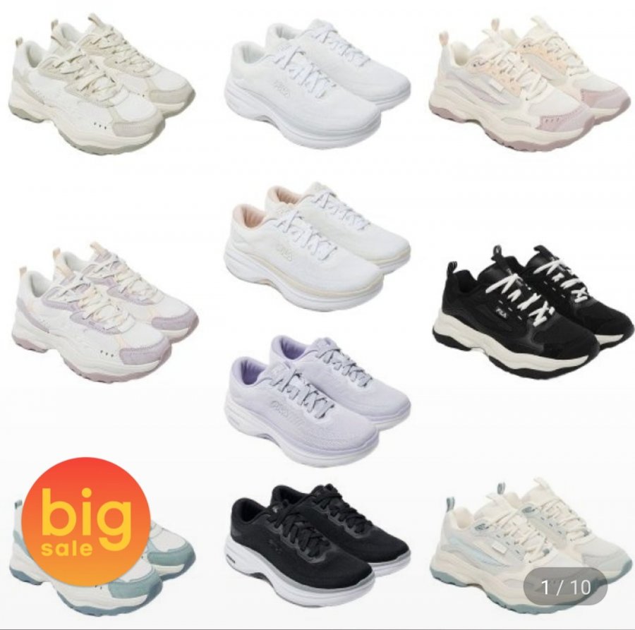 Giá Đồng Phục Giày Thể Thao Unisex Fila