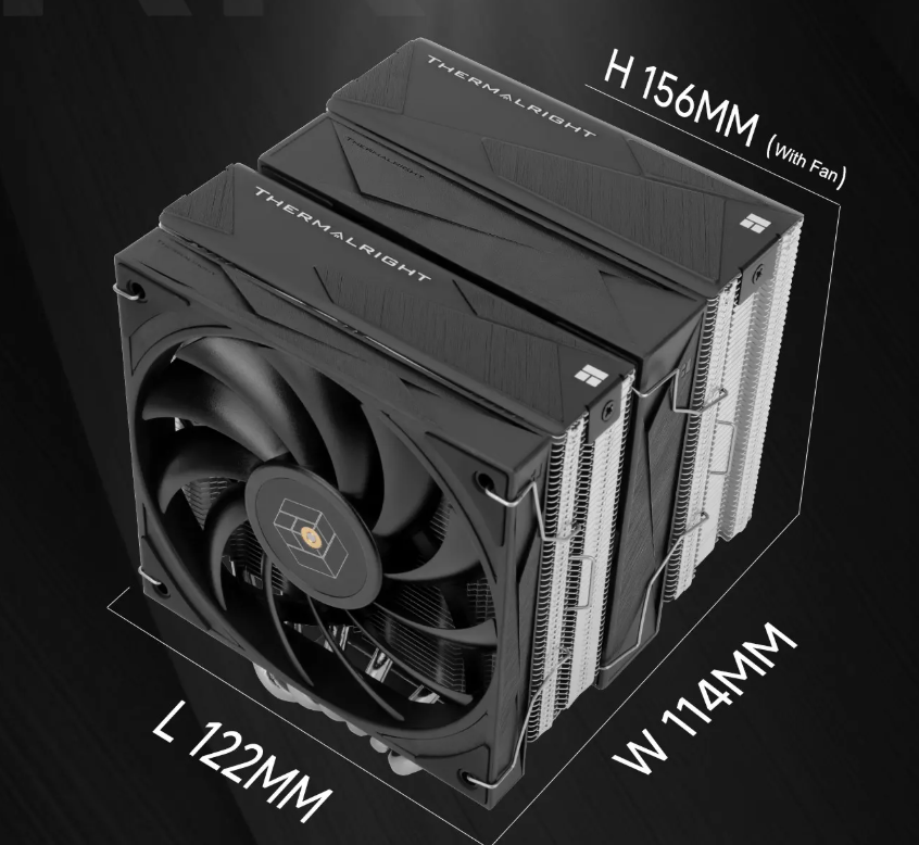 [Ali] Máy làm mát không khí kép Thermalright Royal Knight 120SE Lamprey