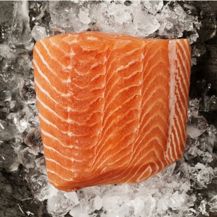 Da cá hồi sống 1kg