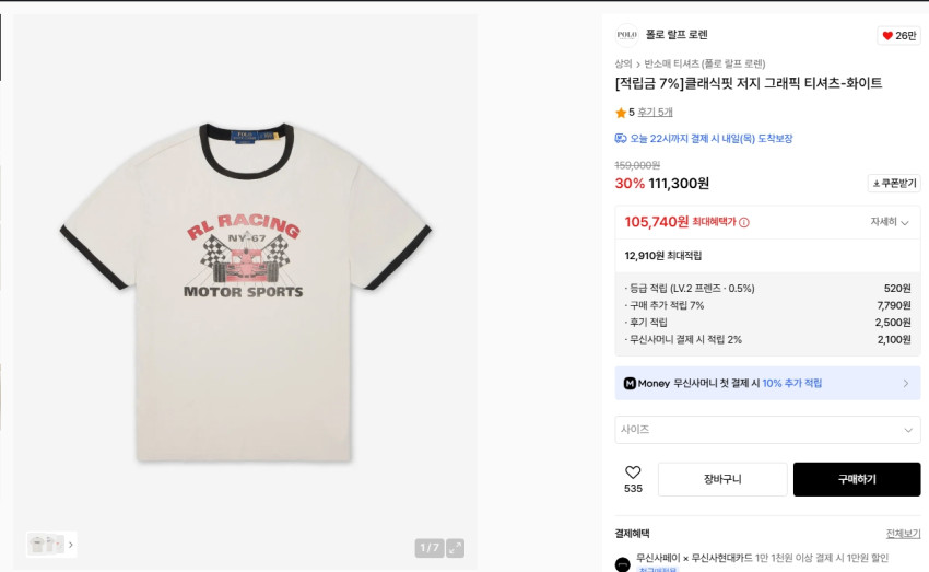 Áo phông Ralph Lauren, vài chiếc mũ bóng