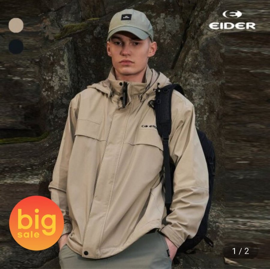 Áo khoác nam 3 TRONG 1 Eider