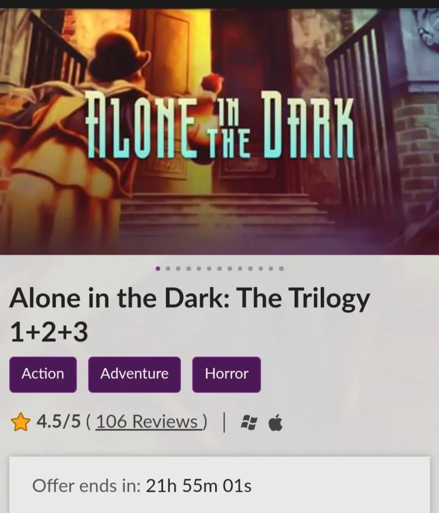 Một mình trong bóng tối: Bộ ba 1+2+3