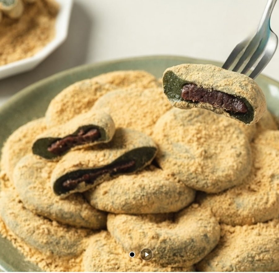 Midang Jeju Haepung Bánh gạo ngải cứu Midang Jeju Haepung 60g x 16