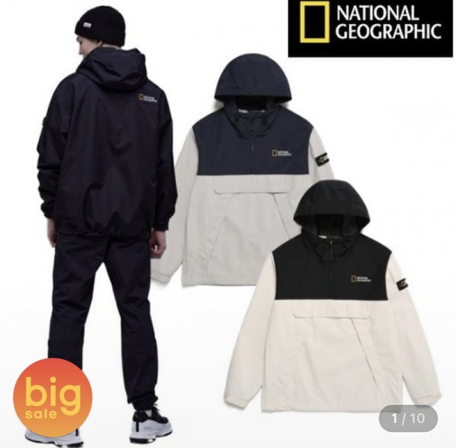 Áo liền quần Anorak Unisex của National Geographic
