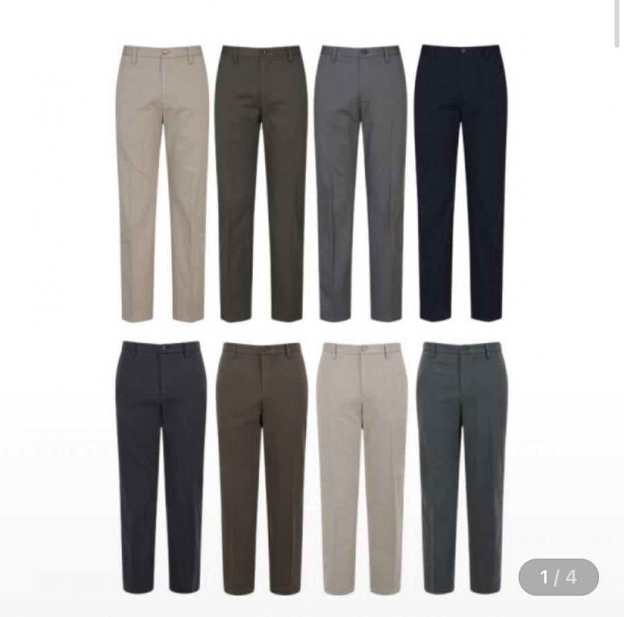 Phiên bản Quần Chino Sensibility Premium 8 loại chọn 1