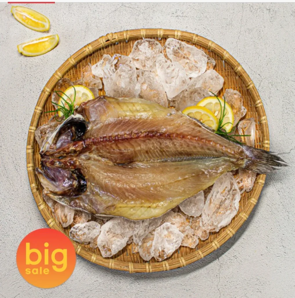 Cá đù khô tự nhiên 230g x 5 gói