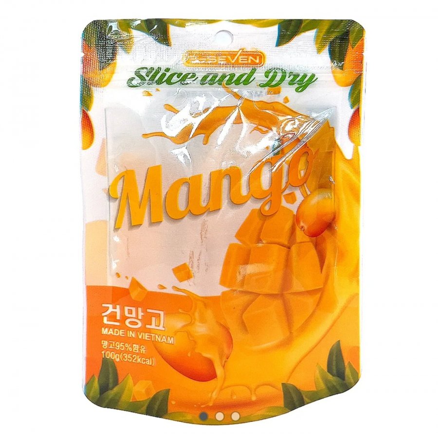 5 gói xoài sấy dẻo Việt Nam hàm lượng xoài 95%
