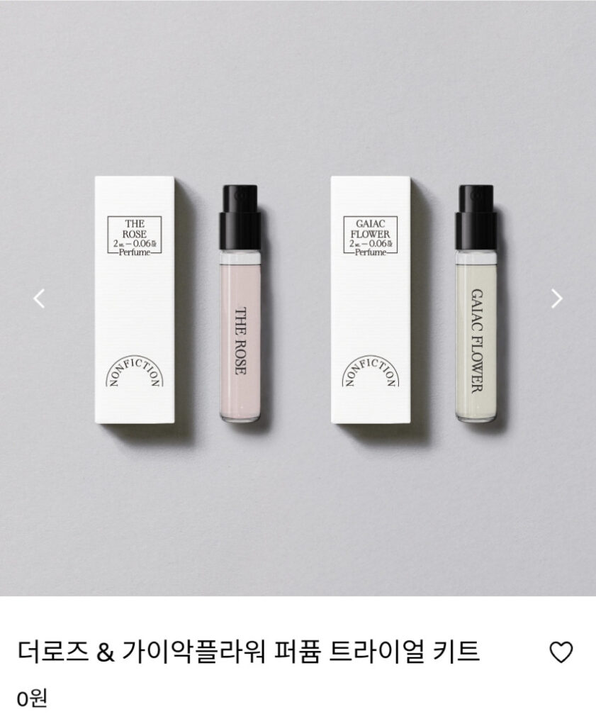 Bộ dùng thử phi hư cấu (Nước hoa) 2ml x2