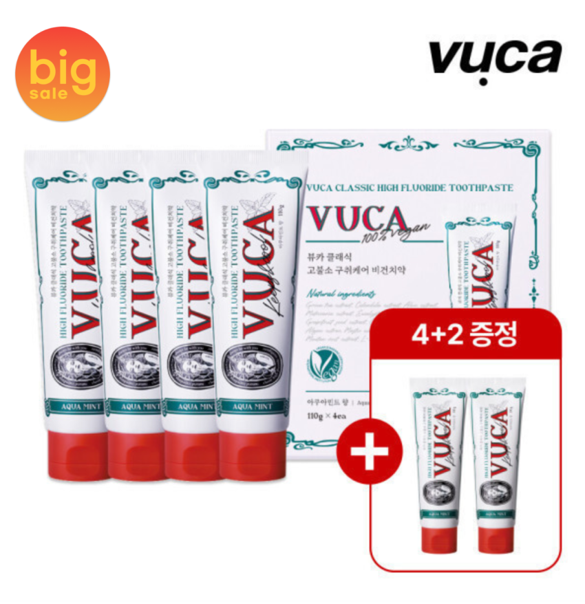 Kem đánh răng có hàm lượng Fluoride cao Viewa 4+2 Total 6