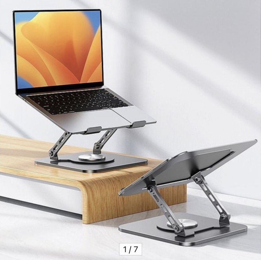 1+1 Deskwave Đế máy tính xách tay hoàn toàn bằng kim loại 5 loại