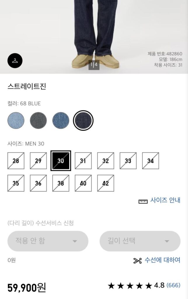 Uniqlo x JW Anderson Denim