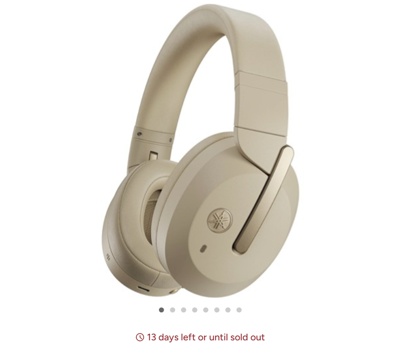 [Khác] Tai nghe không dây chống ồn Yamaha YH-E700B (mua trực tiếp)