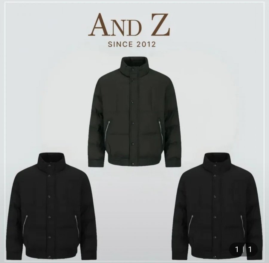 1 trong 3 loại áo blouse cổ cao ripstop vịt ANDG