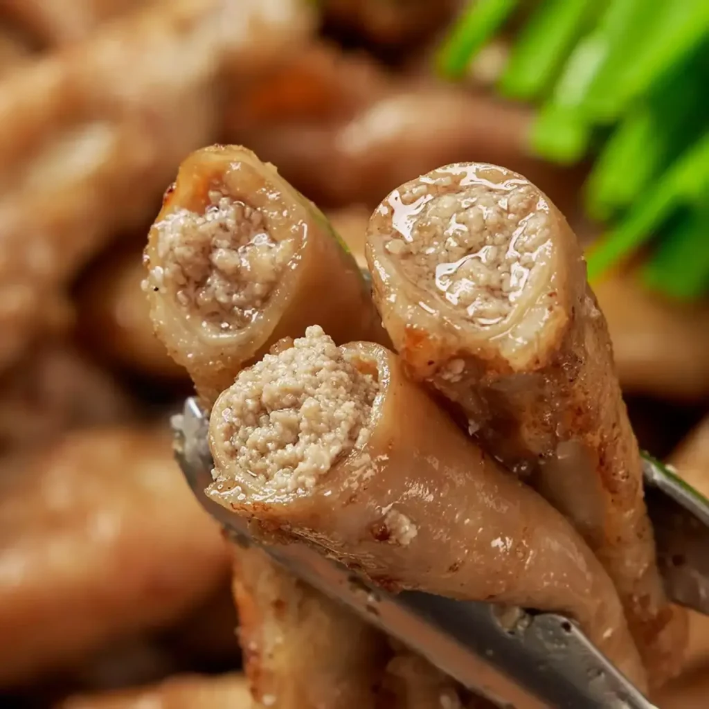 200g lòng bò hấp