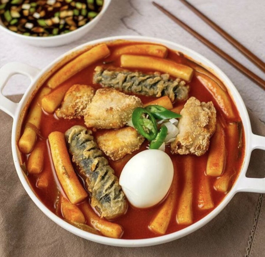 Bánh Tteokbokki Banhalman Tteok 499g 3 túi