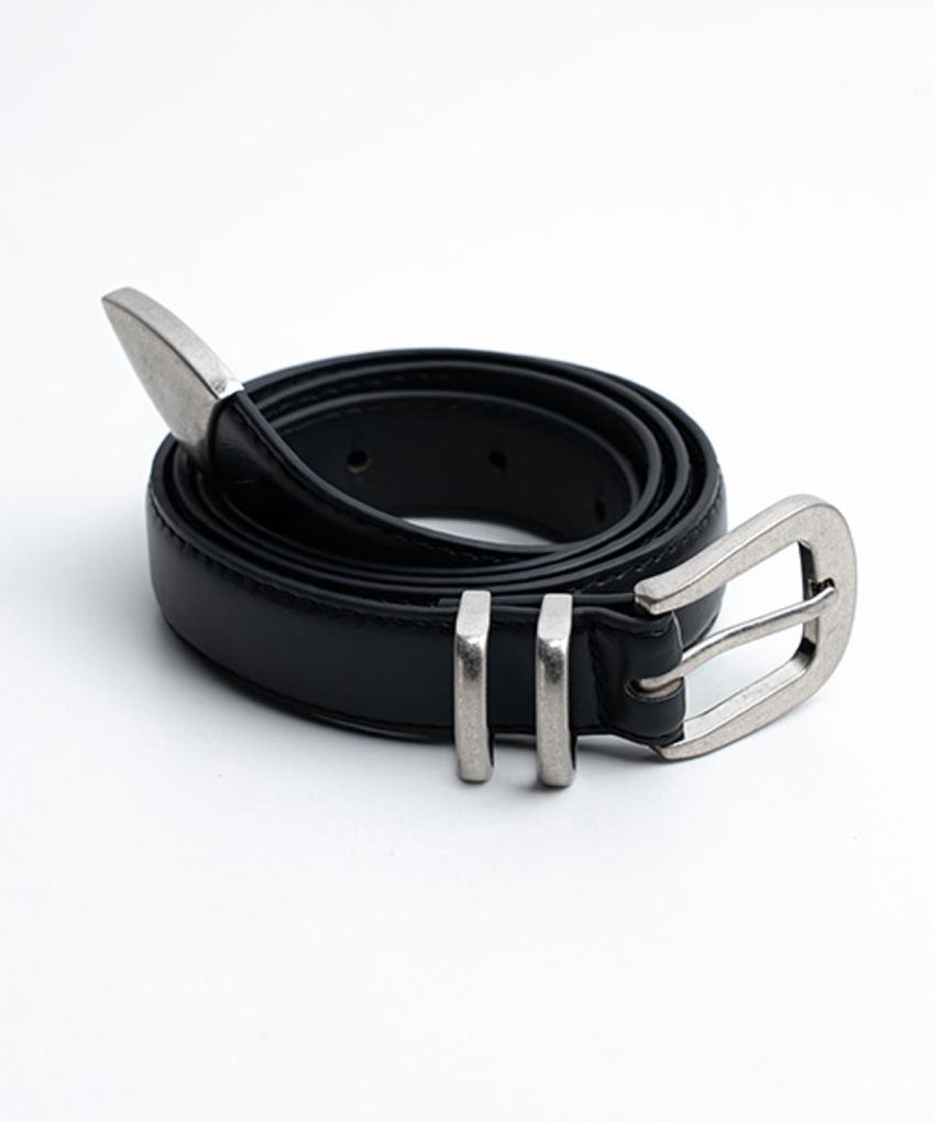 Thắt lưng da Nuart Troy Western, thắt lưng da tròn cơ bản