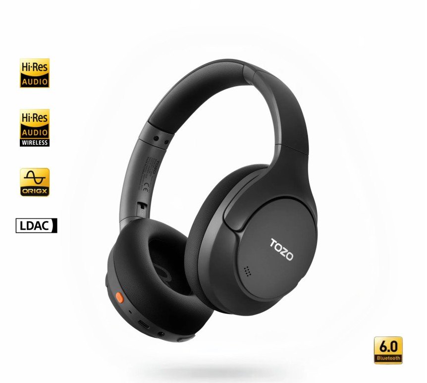 Tai nghe không dây có dây Bluetooth TOZO H20 HI-RES AI